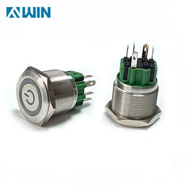 16MM kovinsko stikalo z zaskočnim gumbom